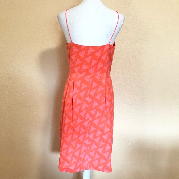 Broadway & Broome L Orange Spaghetti Strap Dress - Picture 4 of 5